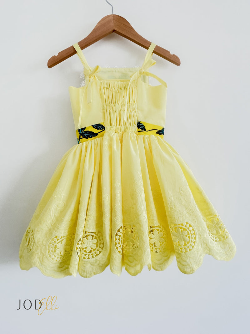 PRAIRIE DRESS - LEMON YELLOW