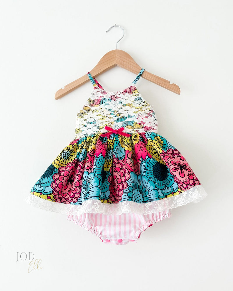 Summer Skirted Romper