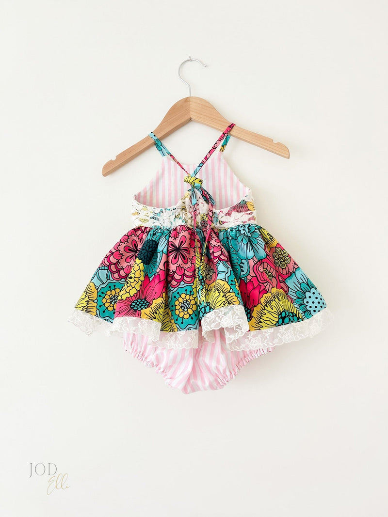 Summer Skirted Romper